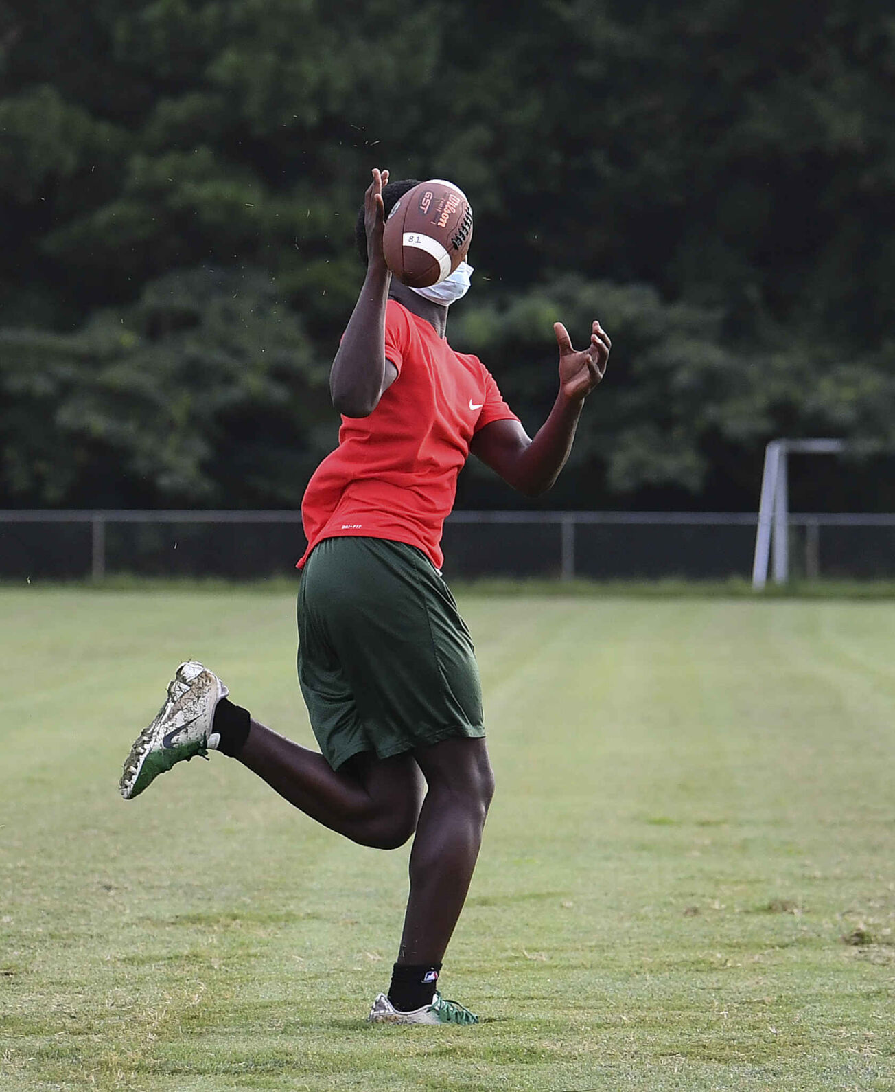 West Florence High School football practice